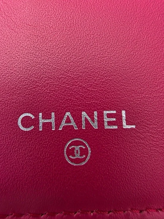 Chanel Matelassé Brilliant Long Patent Leather Wallet Rose Pink - Picture 8 of 11